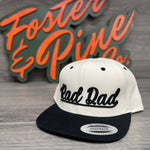 Rad Dad Embroidered flat bill hat