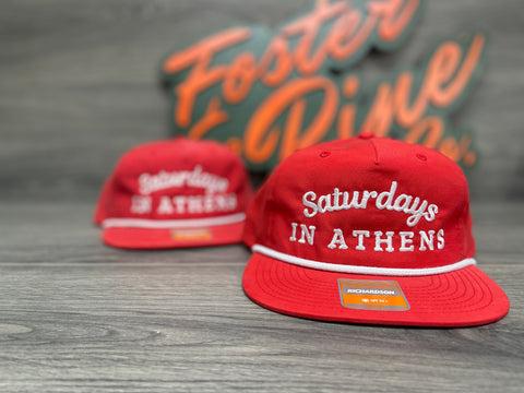 Saturdays In Athens Embroidered Hat