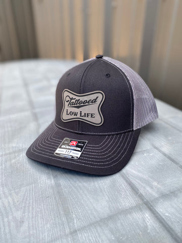 Tattooed low life patch hat