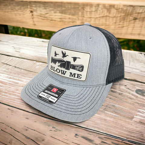 Blow Me Duck Call Patch Hat