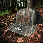 Deer squirrel patch hat