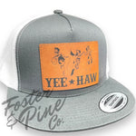 Yee Haw Pin Up Girl Patch Hat