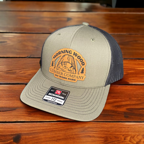 Morning wood patch hat