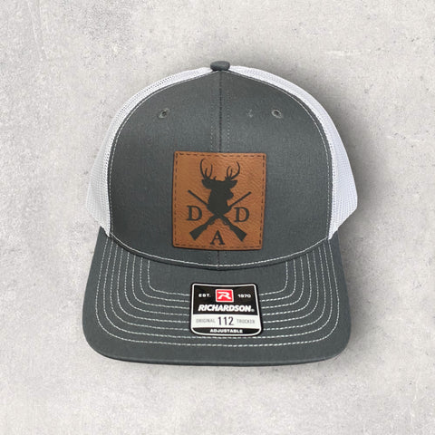 Dad Deer Head Patch Hat