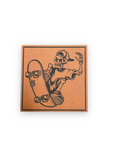 Skelly skater patch