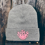 Cowboy smiley beanie