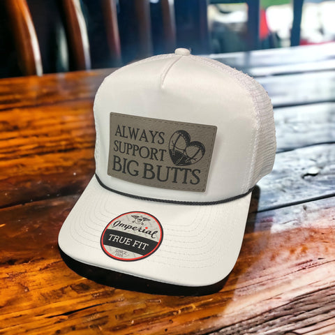 Support Big Butts White Hat