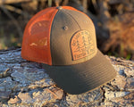 Get lost in the pines patch hat