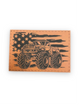 Monster Truck Flag Patch