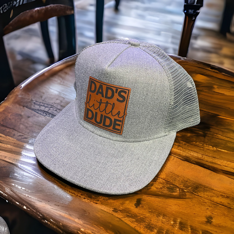 Youth Toddler Dad’s little dude patch hat